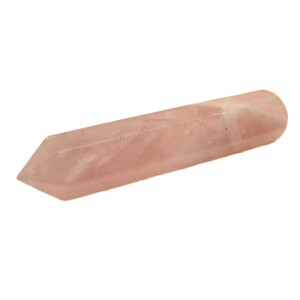 Rose Quartz Massage Hex Wand 100mm